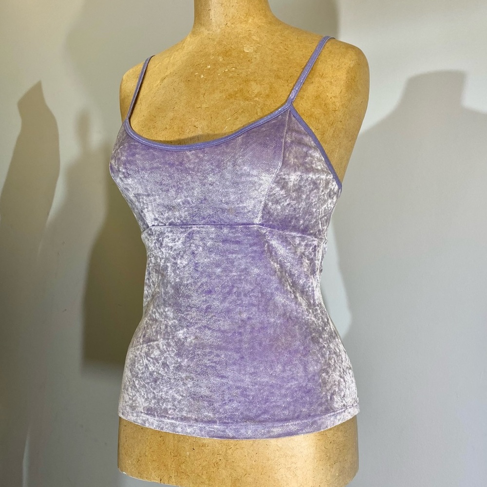 BEBE made in USA top lilac color size L